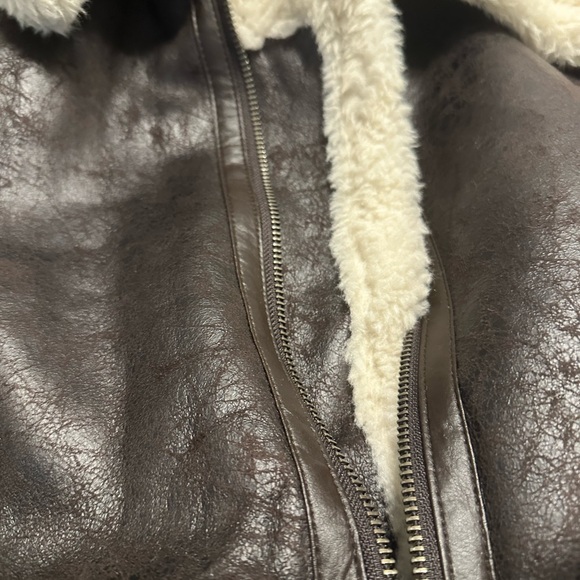 Aerie Cream Sherpa Lined Vest NWT - Picture 14 of 16